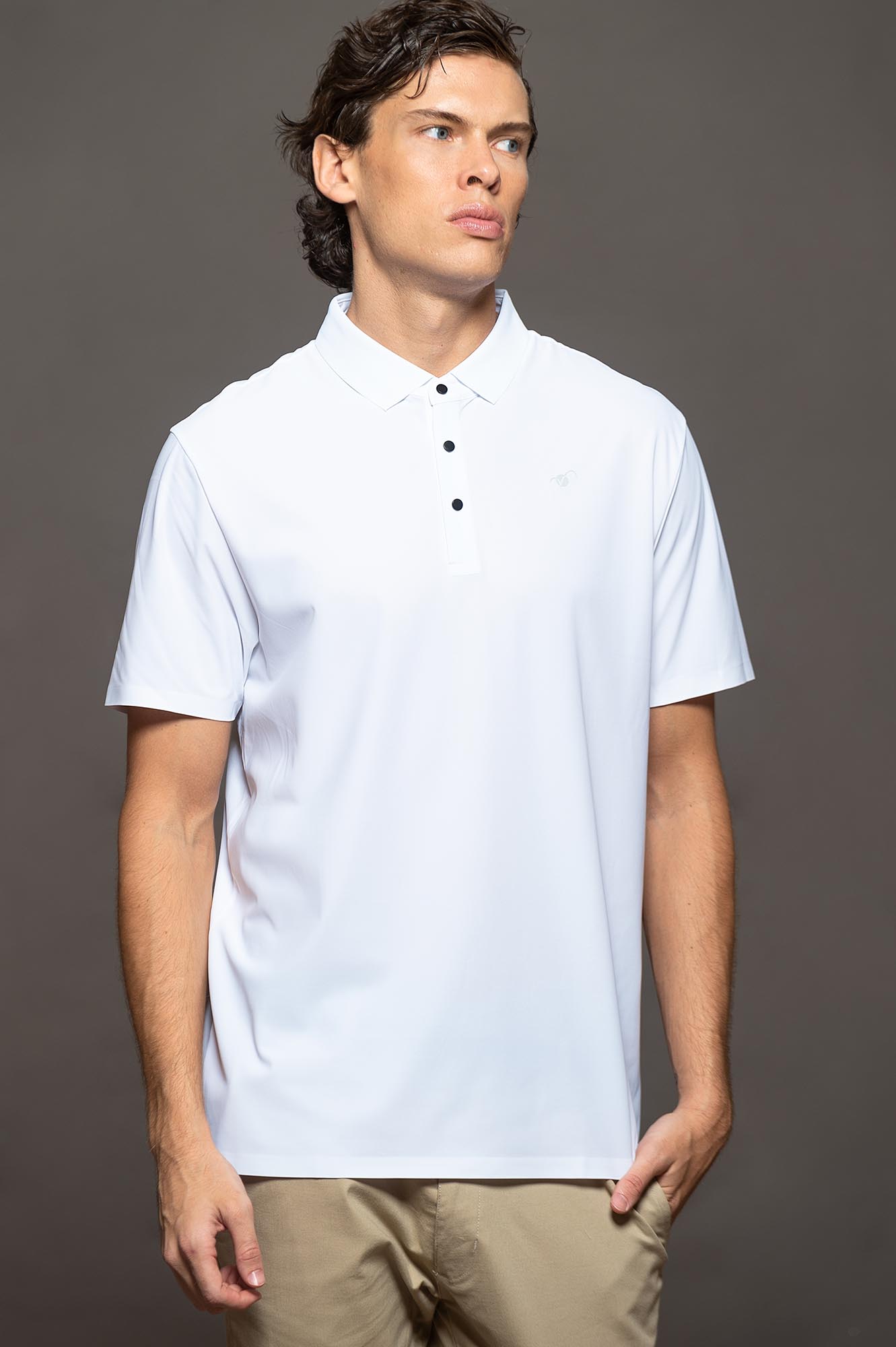300BL - CHOMBA PELLICCIA BLANCO